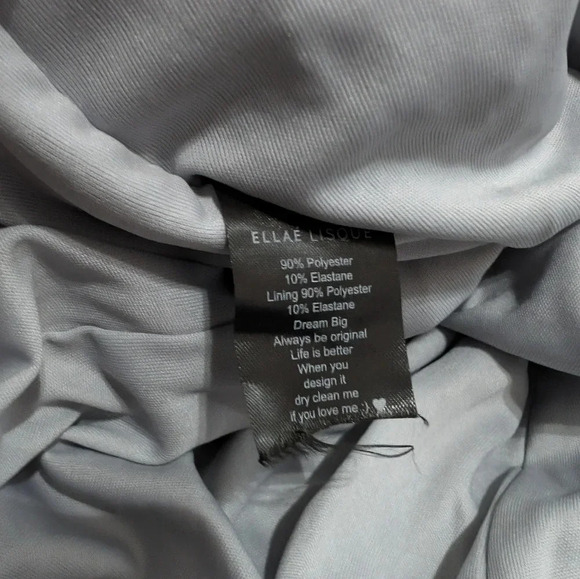 💘 Center Of Attention Ellae Lisque Dress In Charcoal - Picture 6 of 9